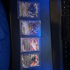 Pokemon Trading Cards Set of 4 EX LOT